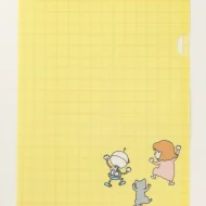 【ぶんぐがあります】クリアファイル 女の子
