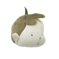 ぬいぐるみフェイスバッジ『あきらがあけてあげるから』