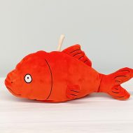 りんごさかなクッション『りんごかもしれない』