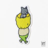 ワッペン『もうぬげない』